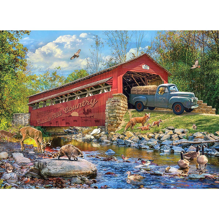 Cobble Hill - Welcome To Cobble Hill Country (1000-Piece Puzzle) - Limolin 