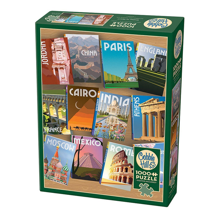 Cobble Hill - Where To Next? (1000-Piece Puzzle) - Limolin 