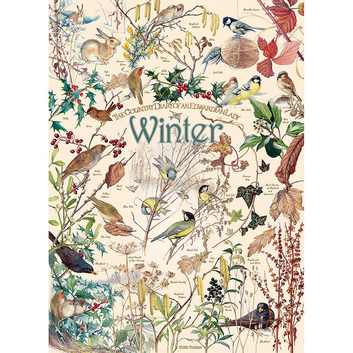 Cobble Hill - Winter (1000-Piece Puzzle) - Limolin 