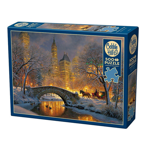 Cobble Hill - Winterin The Park (1000-Piece Puzzle) - Limolin 