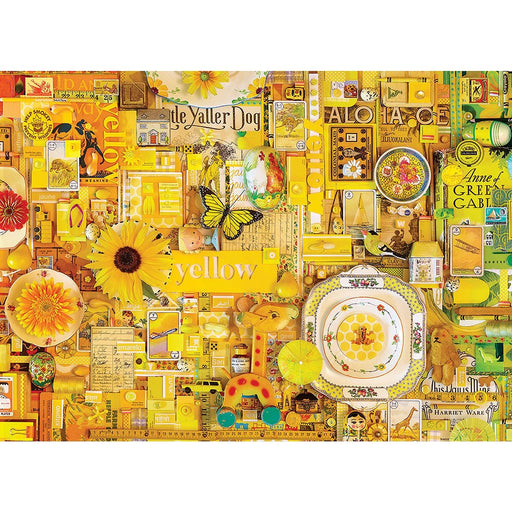 Cobble Hill - Yellow (1000-Piece Puzzle) - Limolin 