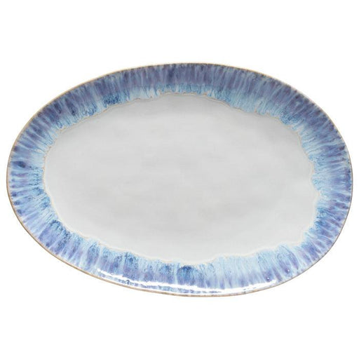 Costa Nova - Brisa Ria Blue Oval platter - Limolin 