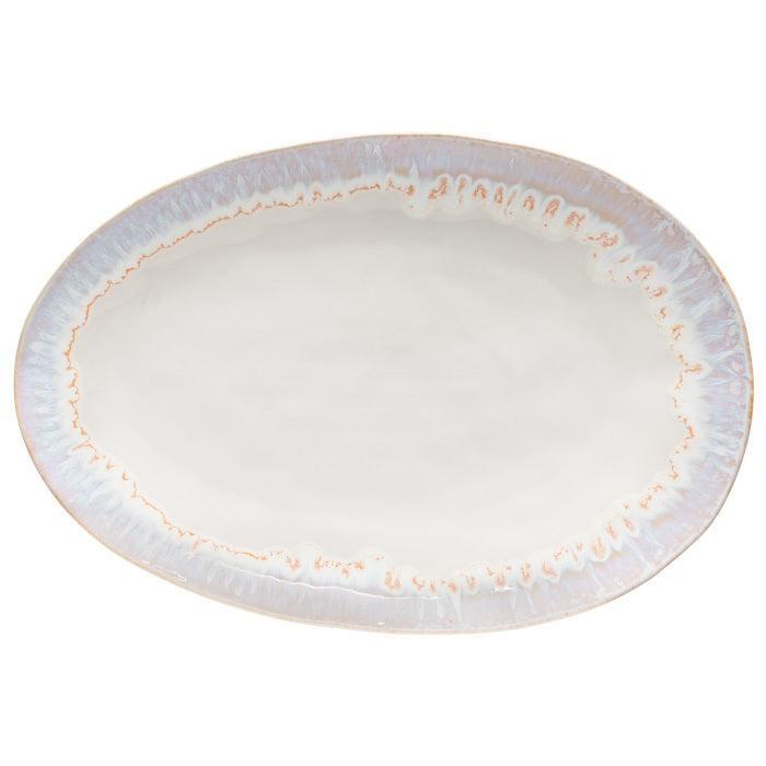 Costa Nova - Brisa Salt Oval platter - Limolin 