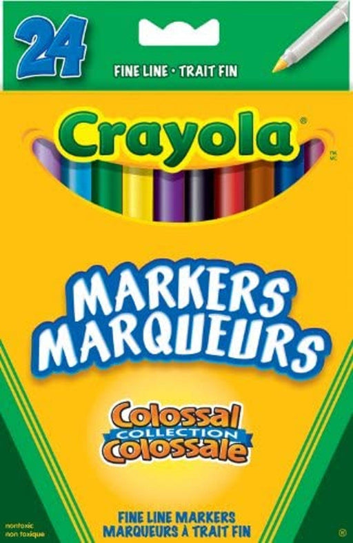 Crayola - 24 Fine Line Colossal - Limolin 