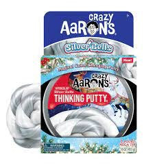 Crazy Aaron's - 6.5" MEGA TIN - HOLIDAY - SILVER BELLS 1 POUND MEGA TIN - Limolin 