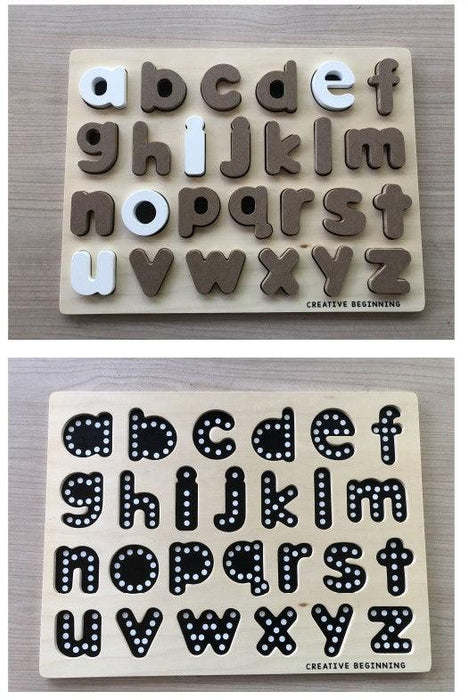 Creative Beginning - LOWERCASE ALPHABET - CHALKBOARD BASE WITH TRACERS