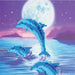 Crystal Art - CA Card - Dolphins - Limolin 