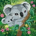Crystal Art - CA Card - Koala Hugs - Limolin 