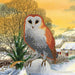 Crystal Art - CA Card - Winter Owl - Limolin 