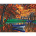 Crystal Art - CA Kit (Large) - Autumn Forest Boat - Limolin 