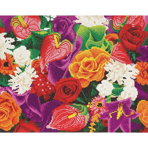 Crystal Art - CA Kit (Large) - Flowers - Limolin 