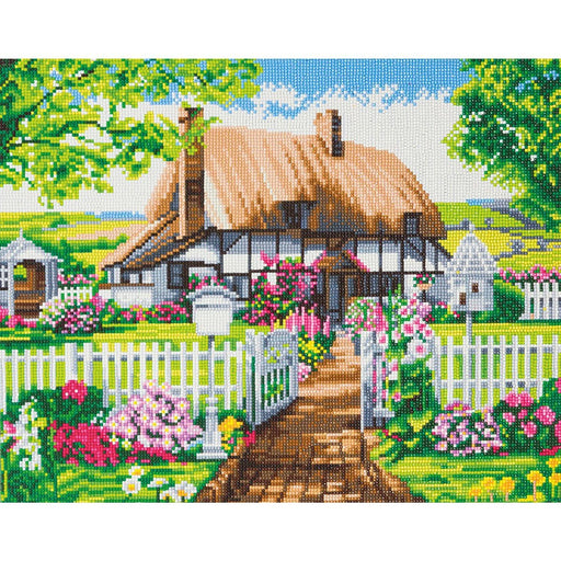 Crystal Art - CA Kit (Large) - Rose Cottage - Limolin 