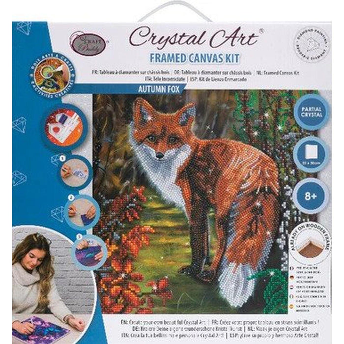 Crystal Art - CA Kit (Medium) - Autumn Fox - Limolin 