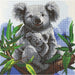 Crystal Art - CA Kit (Medium) - Cuddly Koalas - Limolin 