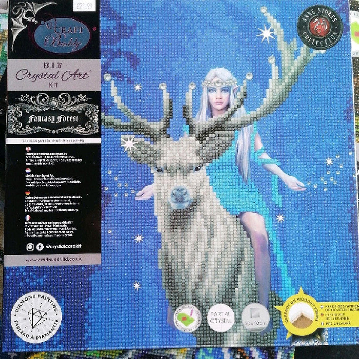 Crystal Art - CA Kit (Medium) - Fantasy Forest - Limolin 