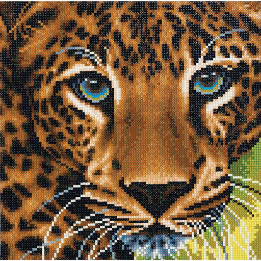 Crystal Art - CA Kit (Medium) - Leopard - Limolin 