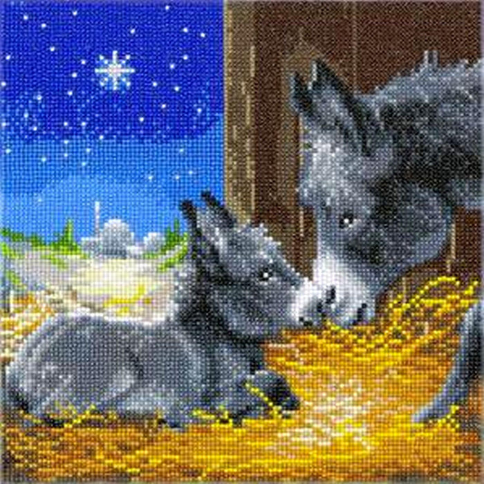 Crystal Art - CA Kit (Medium) - Little Donkey - Limolin 