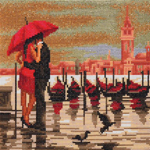 Crystal Art - CA Kit (Medium) - Meet Mein Venice - Limolin 