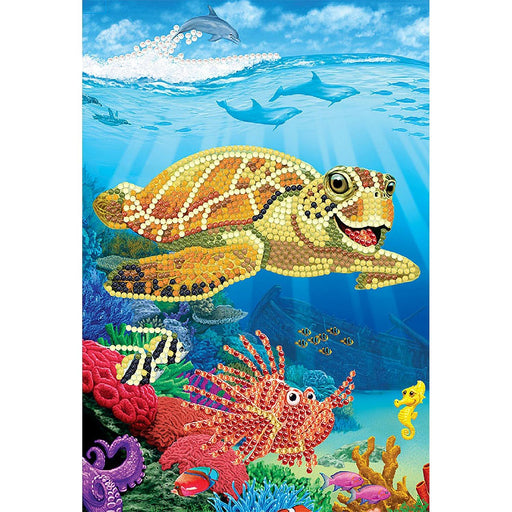 Crystal Art - CA Notebook - Underwater Turtle - Limolin 