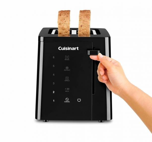 Cuisinart - 2-Slice Touchscreen Toaster black