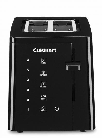 Cuisinart - 2-Slice Touchscreen Toaster black