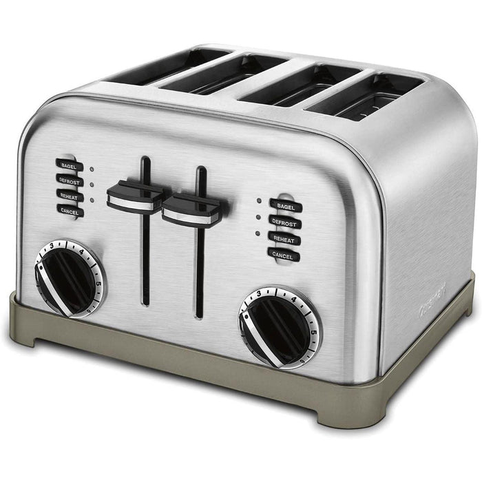 Cuisinart - 4-Slice Metal Classic Toaster - Limolin 