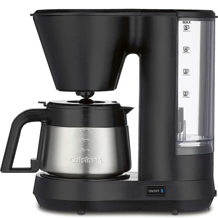 Cuisinart - 5 Cup Coffe Maker With Stainless