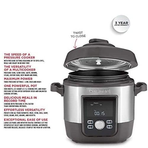 Cuisinart - CPC-900 High-Pressure Multi-cooker, 6 qt (57L)