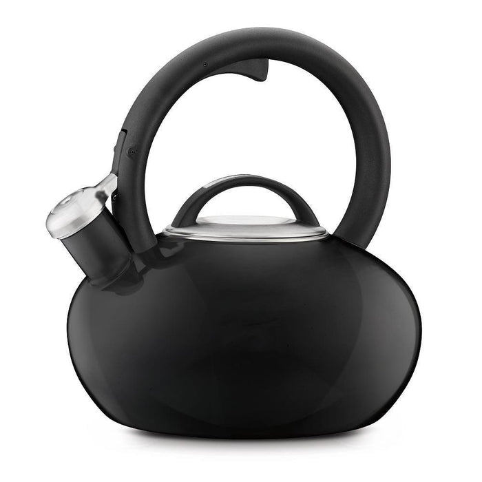 Cuisinart - Enameled Tea Kettle, Black (19 L)