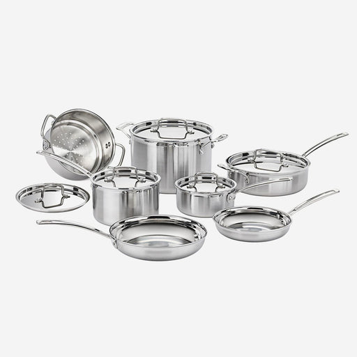 Cuisinart - MCP-12NC - MultiClad Pro Cookware Set 12pc - Limolin 