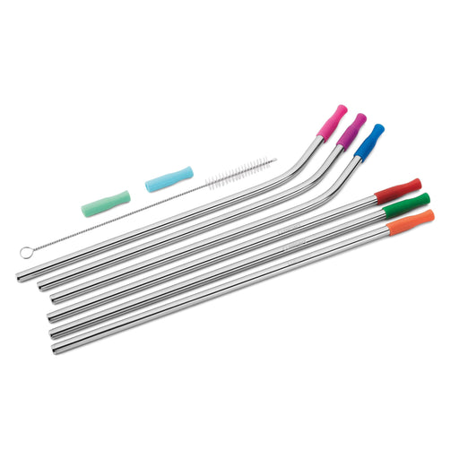 Cuisinart - Stainless Steel Straws With Silicone Tip