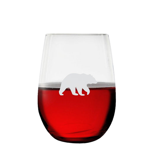 Cuisivin - Bear Stemless Wine Glass - Limolin 