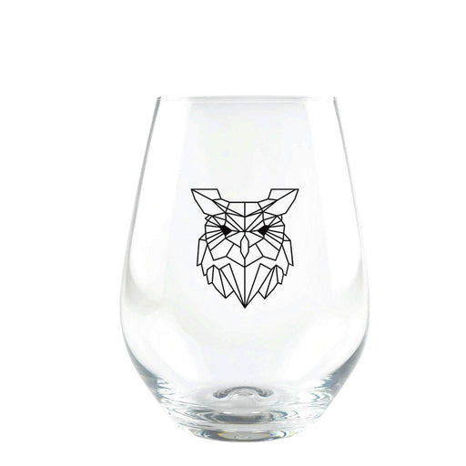 Cuisivin - Geometric Animal Stemless Wine Glass - Limolin 