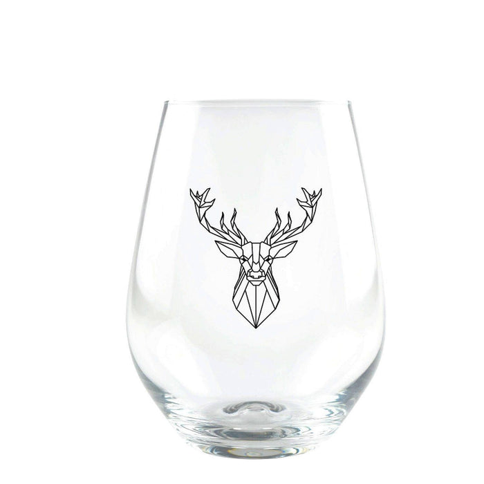 Cuisivin - Geometric Animal Stemless Wine Glass - Limolin 