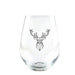 Cuisivin - Geometric Animal Stemless Wine Glass - Limolin 