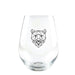 Cuisivin - Geometric Animal Stemless Wine Glass - Limolin 