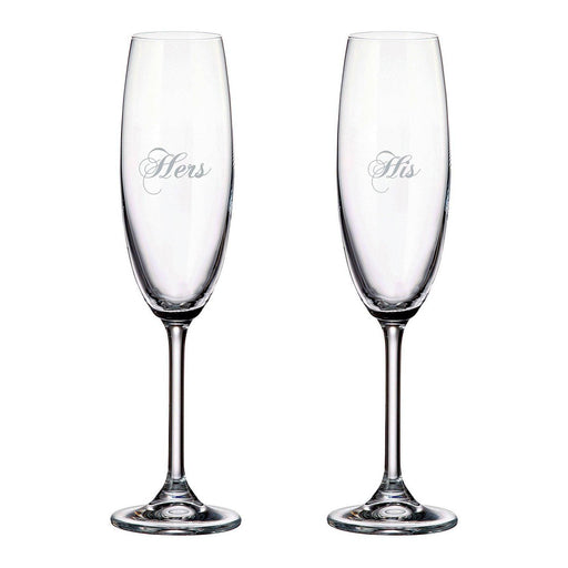 Cuisivin - His & Hers Champagne Flute Set - Limolin 