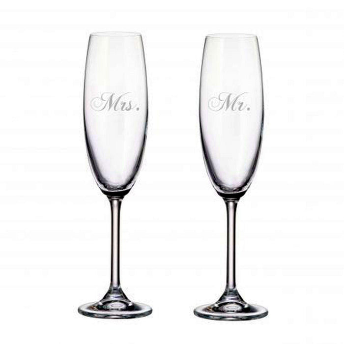 Cuisivin - Mr. & Mrs. Champagne Flute Set - Limolin 