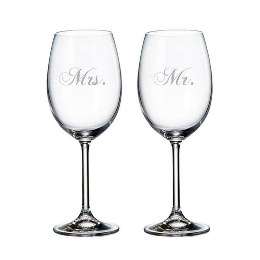 Cuisivin - Mr. & Mrs. Wine Glass Set - Limolin 