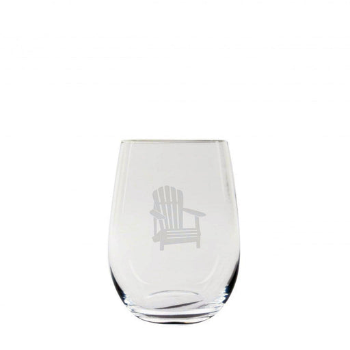 Cuisivin - Muskoka Chair Stemless Wine Glass - Limolin 