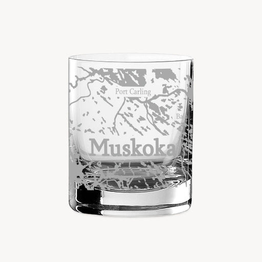 Cuisivin - Muskoka Map Whisky Glass - Limolin 