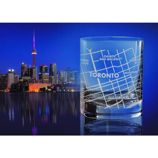 Cuisivin - Toronto Map Whisky Glass - Limolin 