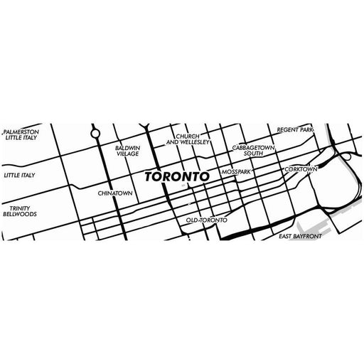 Cuisivin - Toronto Map Whisky Glass - Limolin 