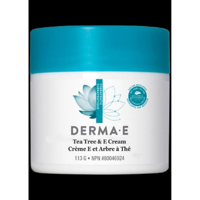 Derma E - Tea Tree & E Antiseptic Cream, 113G - Limolin 