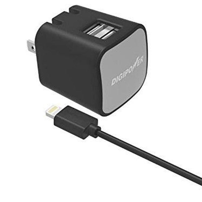 Digipower - Wall Charger 2.4ampinstaSense with Lightning 5ft - Limolin 