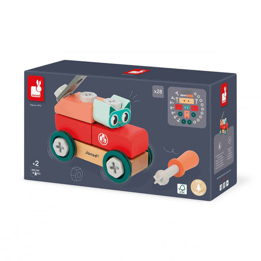 Janod - DIY Car Cat Brico'Kids - Limolin 