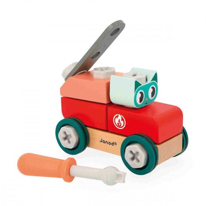 Janod - DIY Car Cat Brico'Kids - Limolin 