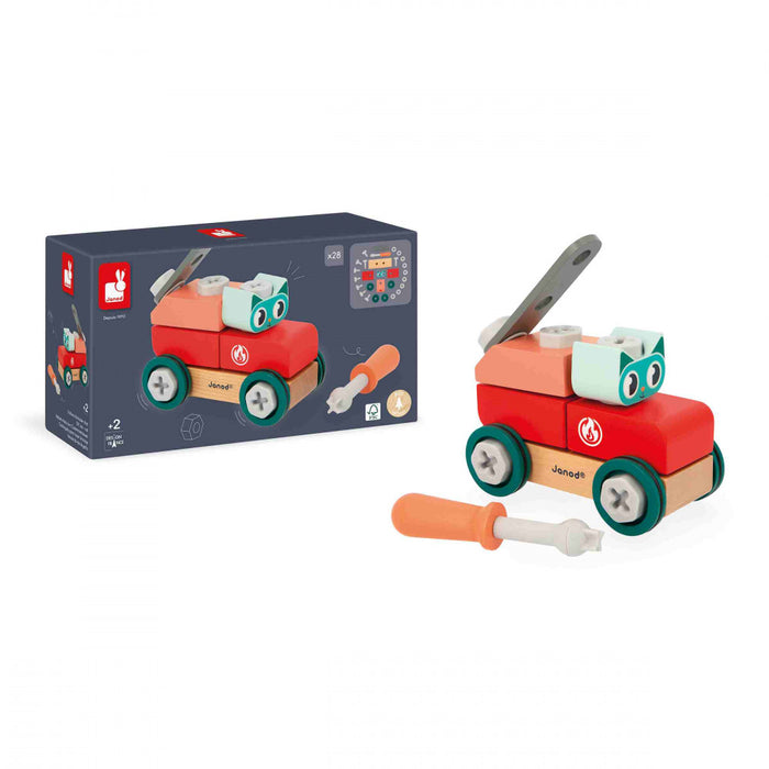 Janod - DIY Car Cat Brico'Kids - Limolin 