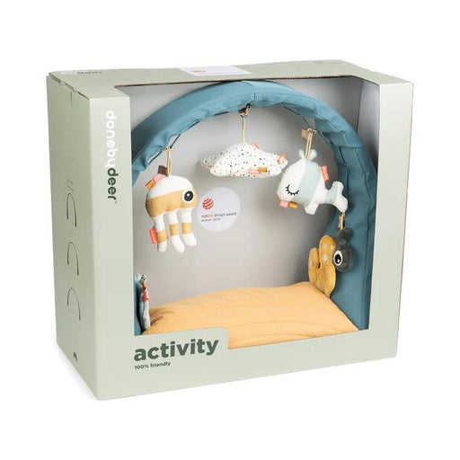 Done by Deer - Activity gym with play mat Sea friends Color Mix