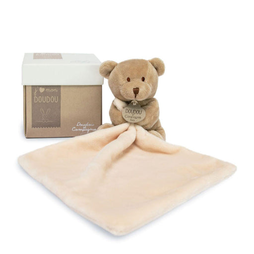 Doudou - Bear Handkerchief in Floral Box 10Cm - Limolin 